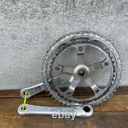 Vintage Shimano Dura Ace Crank Set FC-7400 170 mm Race Cranks 130 mm 1980s A4