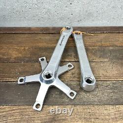 Vintage Shimano Dura Ace Crank Set FC-7400 170 mm Race Cranks 130 mm 1980s A4