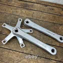 Vintage Shimano Dura Ace Crank Set FC-7400 172.5 mm Race Cranks 130 mm Road