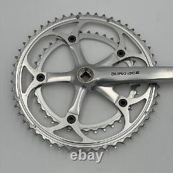 Vintage Shimano Dura Ace Crank Set FC-7410 170 mm 130 BCD 53t 39t SG Square