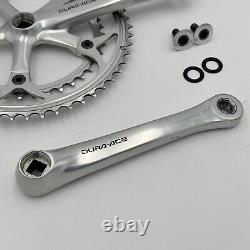 Vintage Shimano Dura Ace Crank Set FC-7410 170 mm 130 BCD 53t 39t SG Square