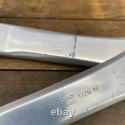 Vintage Shimano Dura Ace FC-7402 Crank Set 172.5 mm 130 BCD Road 7400 BMX B0