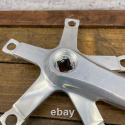 Vintage Shimano Dura Ace FC-7402 Crank Set 172.5 mm 130 BCD Road 7400 BMX B0