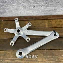 Vintage Shimano Dura Ace FC-7402 Crank Set 172.5 mm 130 BCD Road 7400 BMX B0