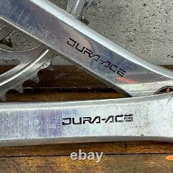 Vintage Shimano Dura Ace FC-7402 Crank Set 172.5 mm 130 BCD Road Race BMX A5