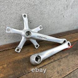 Vintage Shimano Dura Ace FC-7410 Crank Set 172.5 mm Square Taper 130 mm D2