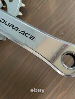 Vintage Shimano Dura Ace Fc-7402 Rare 180l 53/39t Crank Set