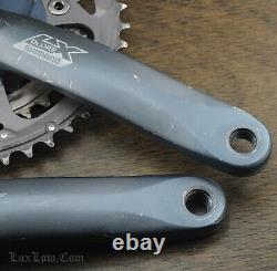 Vintage Shimano LX 175mm9s Mountain Bike CRANKS 44t32t22tChainrings MTB Bicycle