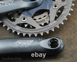 Vintage Shimano LX 175mm9s Mountain Bike CRANKS 44t32t22tChainrings MTB Bicycle