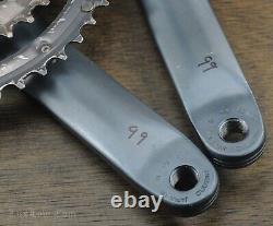 Vintage Shimano LX 175mm9s Mountain Bike CRANKS 44t32t22tChainrings MTB Bicycle