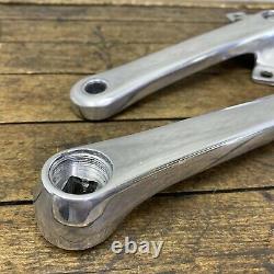 Vintage Shimano Polished Crank Set 175mm FC-MT60 110/74 BCD