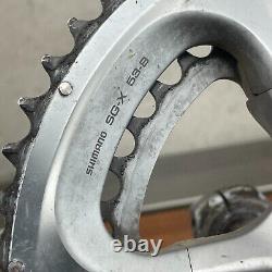 Vintage Shimano Ultegra Crank Set 172.5 FC-6700 6703 6750 SGX 130 BCD Race