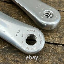 Vintage Shimano Ultegra Crank Set 172.5 mm Triple FC-6503 130 74 Octalink Hollow