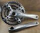 Vintage Shimano Xtr 175mm Mtbbike Cranks 44t32t22t Chainrings Hollowtech Bicycle