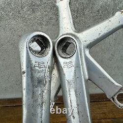 Vintage Specialized Flag Crank Set 144 BCD 170 mm Double Road Race Track A5