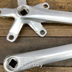 Vintage Specialized Flag Crank Set 180 mm Triple 110 74 BCD Mountain Bike A4
