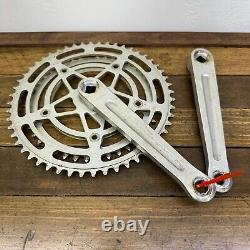 Vintage Stronglight 93 Crank Set FRENCH Thread 14 x 1.25 BCD 170 Double ERoica