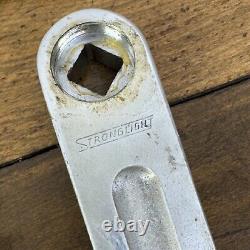 Vintage Stronglight 93 Crank Set FRENCH Thread 14 x 1.25 BCD 170 Double ERoica
