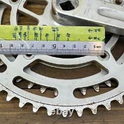 Vintage Stronglight 93 Crank Set FRENCH Thread 14 x 1.25 BCD 170 Double ERoica