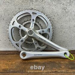 Vintage Sugino AT Crank Set Forged 170 mm 74 110 BCD Triple MTB Mongoose ATB A4