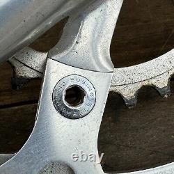 Vintage Sugino AT Crank Set Forged 170 mm 74 110 BCD Triple MTB Mongoose ATB A4