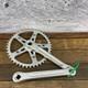 Vintage Sugino Crown Crank Set Old School Bmx 171 Mm 144 44t Maxy Cranks B1