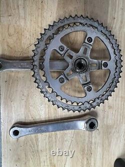 Vintage Sugino FUJI Branded Crank set Old School BMX Made In Japan 170mm BSA