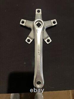 Vintage Sugino GT Crank Set 170 mm Old School BMX Double 110 BCD 80s Alloy A4