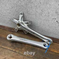 Vintage Sugino GT Crank Set 170 mm Old School BMX Double 110 BCD 80s Alloy A8