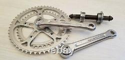 Vintage Sugino Super Maxy Crank set square taper 165 J8 40 / 52 t chainring & BB