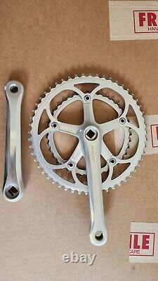 Vintage Suntour Sprint Crank Set 172.5 mm 130 BCD Crank Double Crankset 53T/39