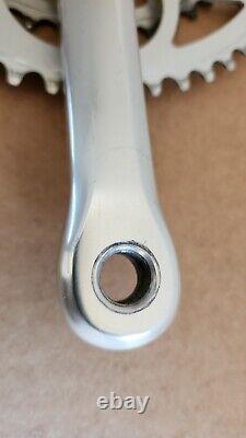 Vintage Suntour Sprint Crank Set 172.5 mm 130 BCD Crank Double Crankset 53T/39
