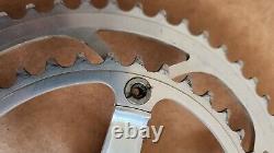 Vintage Suntour Sprint Crank Set 172.5 mm 130 BCD Crank Double Crankset 53T/39