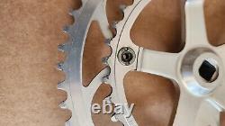 Vintage Suntour Sprint Crank Set 172.5 mm 130 BCD Crank Double Crankset 53T/39