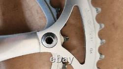Vintage Suntour Sprint Crank Set 172.5 mm 130 BCD Crank Double Crankset 53T/39