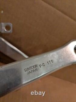Vintage Suntour Superbe Pro Crank Spider Set 170mm Road Bike Double