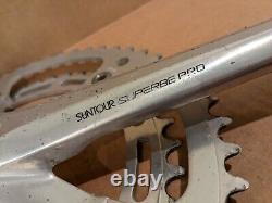 Vintage Suntour Superbe Pro Crankset 52 42t 170mm Road Bike Crank Set