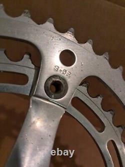 Vintage Suntour Superbe Pro Crankset 52 42t 170mm Road Bike Crank Set