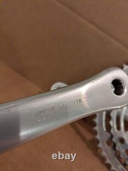 Vintage Suntour Superbe Pro Crankset 52 42t 170mm Road Bike Crank Set