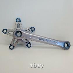 Vintage Suntour VX BMX 3 Piece Crank Set Blue 175mm A-3 Tange Japan