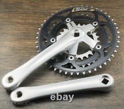 Vintage Suntour XC 175mm Mountain Bike CRANKS 46t 36t 24t Chainrings MTB Bicycle