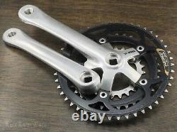 Vintage Suntour XC 175mm Mountain Bike CRANKS 46t 36t 24t Chainrings MTB Bicycle