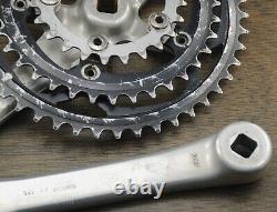 Vintage Suntour XC 175mm Mountain Bike CRANKS 46t 36t 24t Chainrings MTB Bicycle