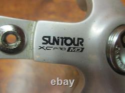 Vintage Suntour XC Pro MD Wtb Grease Guard 175l 94/58 Bcd Double Crank Arm Set