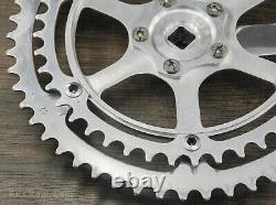 Vintage TA Cyclotourist Pro Road Bike CRANKS W 170mm 52t 43t Chainrings Bicycle