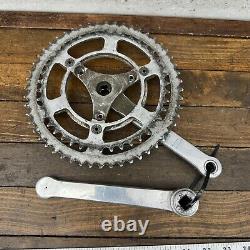 Vintage TA Professional Crank Set 170 mm 3 Arm 1970s France Eroica 3 Hole Custom