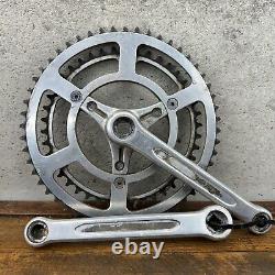 Vintage TA Professional Crank Set 170 mm 3 Arm 1970s France Eroica 3 Hole Custom
