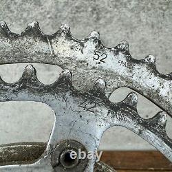 Vintage TA Professional Crank Set 170 mm 3 Arm 1970s France Eroica 3 Hole Custom