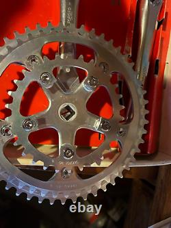 Vintage Takagi Tourney Crank Set 170 mm Triple sprocket 50 45 30