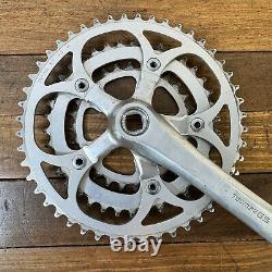 Vintage Tourney GS Crank Set 170 mm Triple MTB Tour 110 Takagi XT Rings 80s
